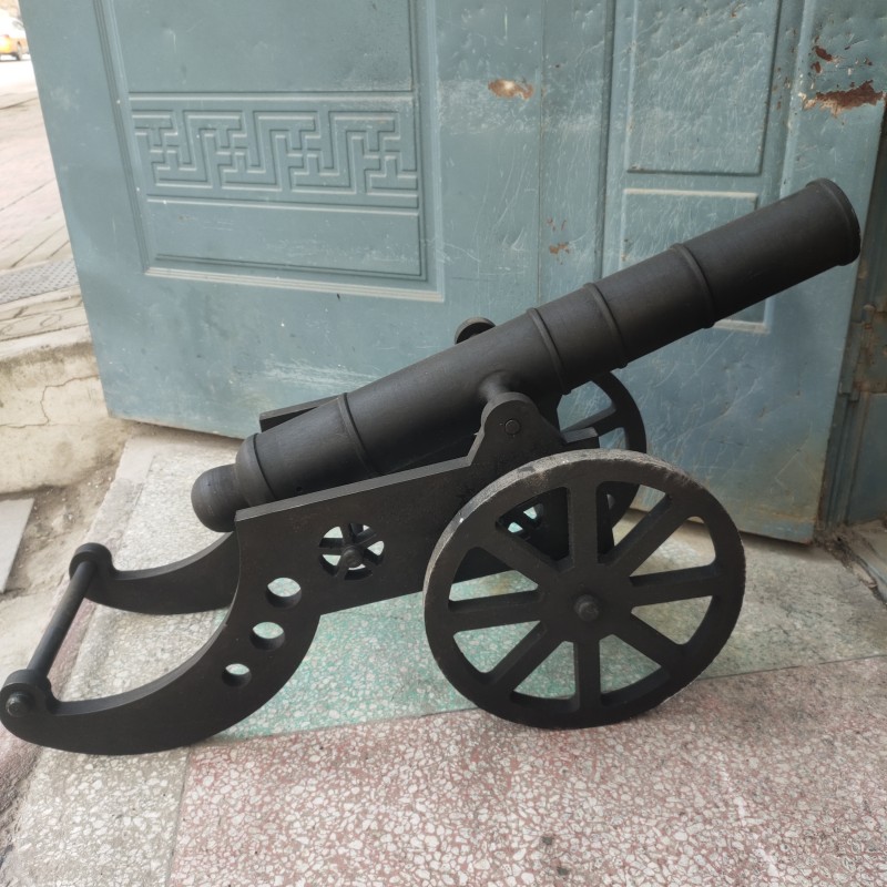 包邮铁大炮摆件镇宅红衣大炮模型风水铁炮仿古炮家居工艺饰品摆件