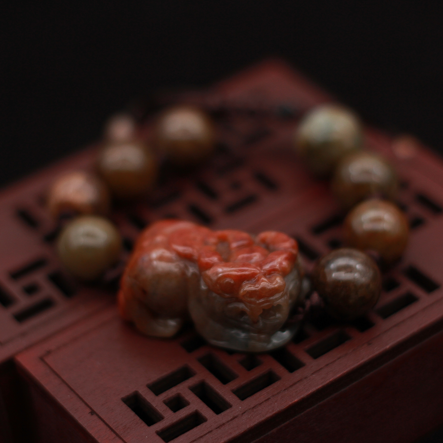 玉器糯种招财貔貅男士手牌包邮