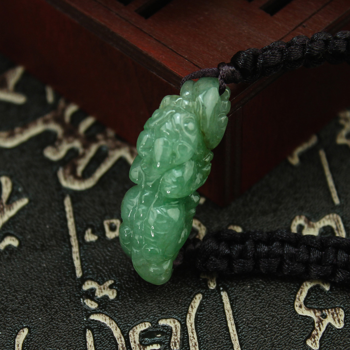 天然玉器如意招财貔貅男女款手牌