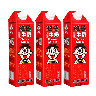 旺仔牛奶1L一升装超大瓶饮料