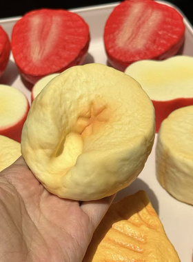 原创木吉水果酥香蕉肉香蕉酥慢回弹捏捏解压玩具湿软手感squishy