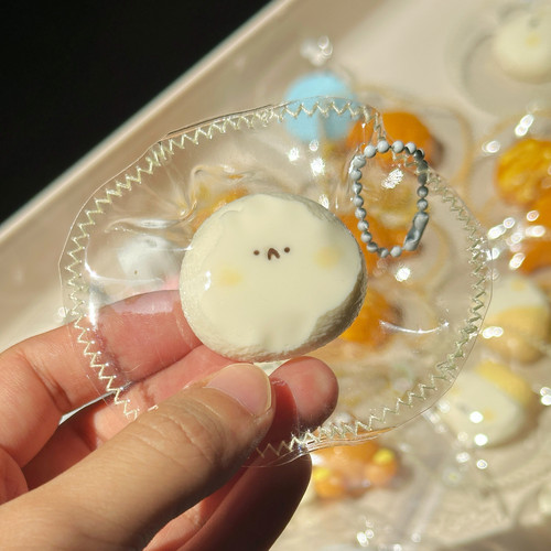 很小小鼻嘎硅胶挂件缝边慢回弹解压玩具仿真食玩捏捏乐礼物挂件