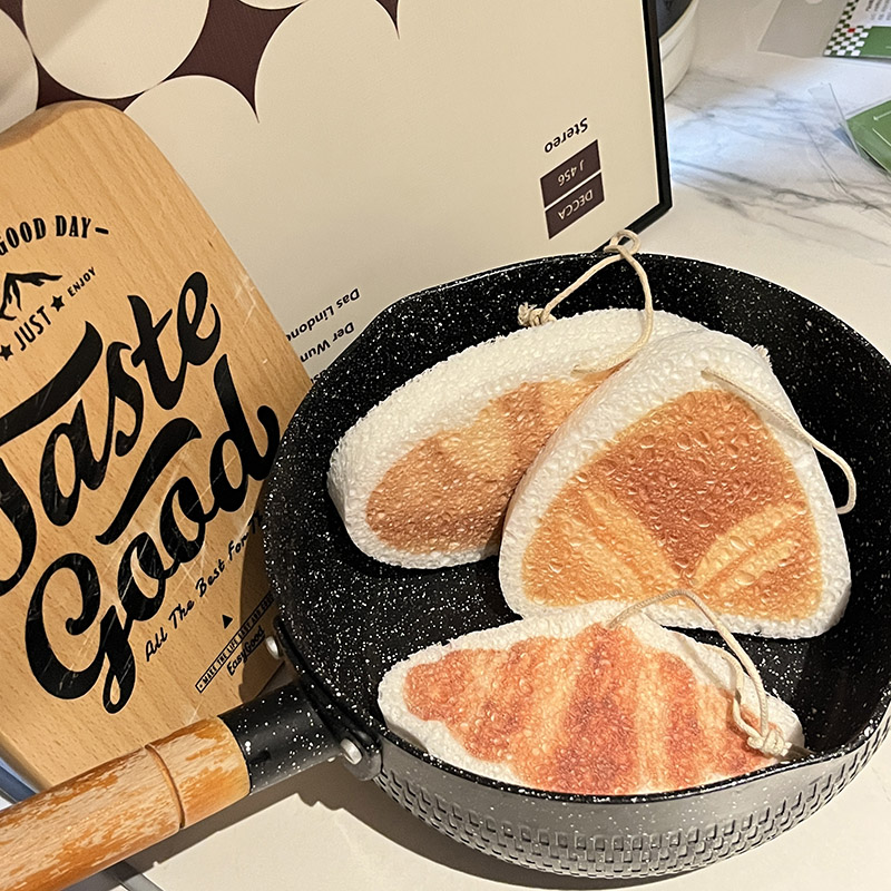 原创创意洗碗巾海绵搞怪厨房抹布