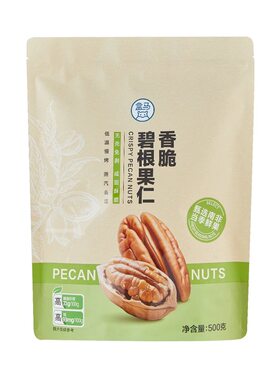 盒马 香脆碧根果仁 500g年货坚果炒货独立小包装
