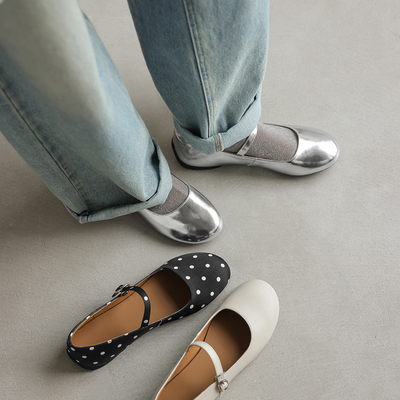 pretty。静音Tips·平底鞋女