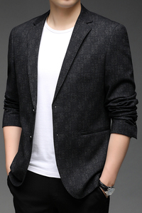 Y3323钱塘2020-2秋冬男士商务西服休闲小西装外套上衣图片