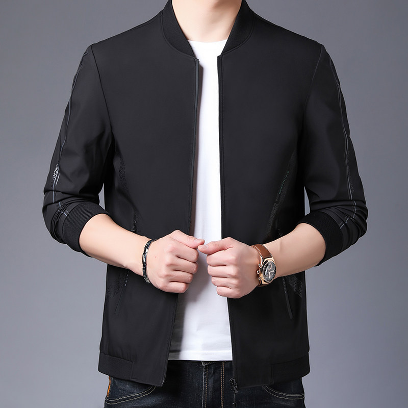 N8791钱塘2020-1秋季男士夹克长期款大货稳定男士外套休闲图片