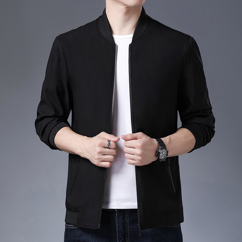 MH03-4钱塘2020-2春季男士流行外套上衣休闲夹克商务高端男装72图片