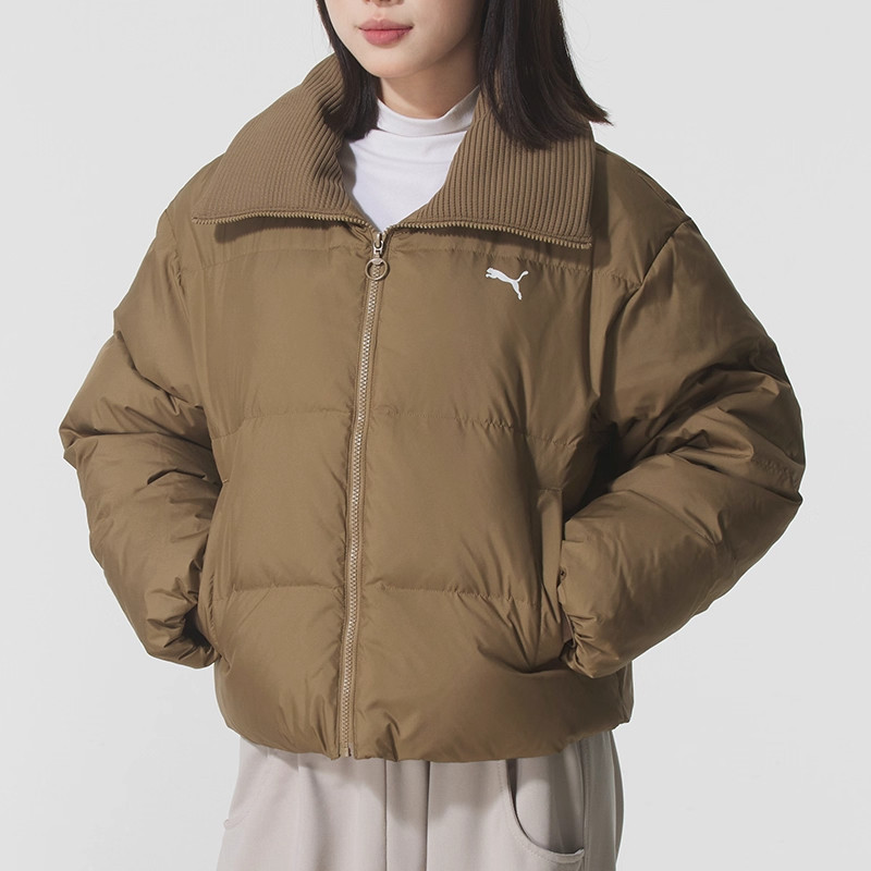 PUMA彪马官网旗舰女装2025新款运动服休闲保暖羽绒服外套635807