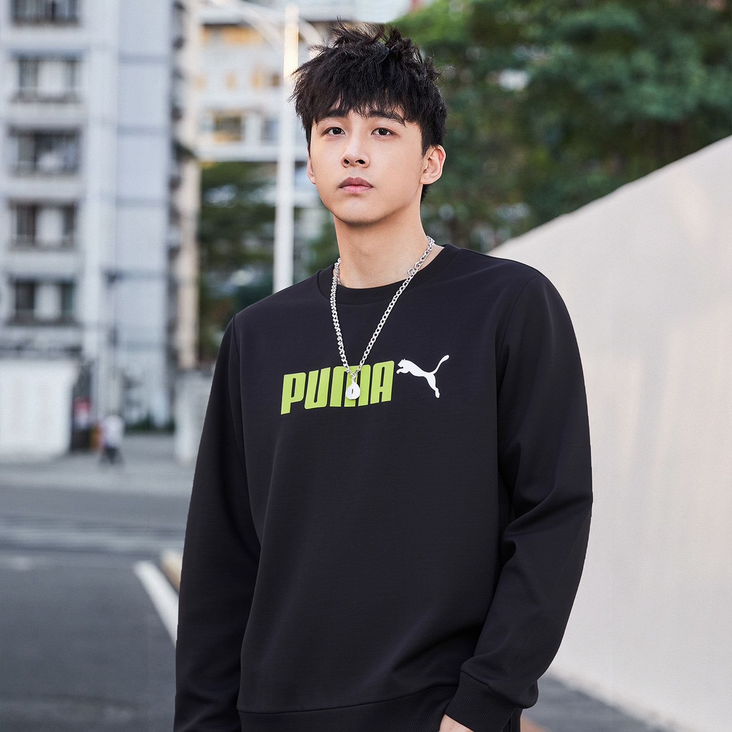 PUMA彪马官网旗舰新款男装女装运动服休闲卫衣695942