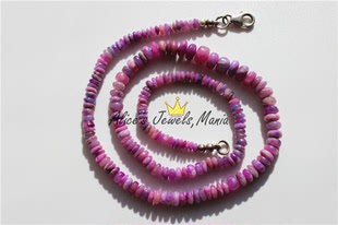 FF15舒俱来苏纪石苏俱来南非天然项链樱花 皇家紫玉化冰透惜售