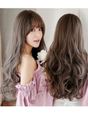 假发女长发套头长卷发大波浪蓬松自然网红可爱逼真微卷全头中长发