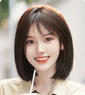假发女短发2022年新款时尚全头头套自然波波头仿真发整顶长发