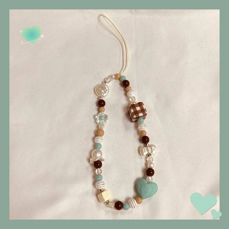 薄荷奶咖饼干绿色简约挂饰