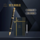 派克PARKER 情人节礼物 IM纯黑丽雅金夹宝珠笔金典流光礼盒生日新年礼物定制刻字签字笔套装