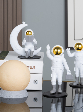 艾米特原版中式宇航员PVC摆件