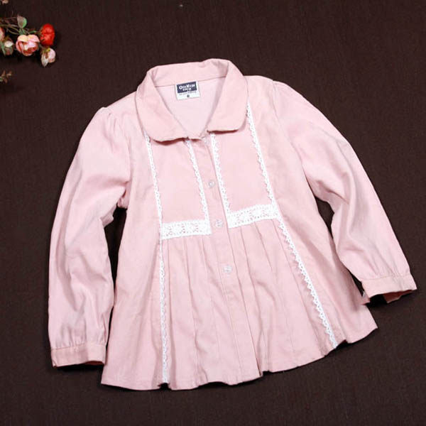 Chemise fille à manche longue - Ref 2087301 Image 1