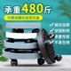 加厚花盆托盘带轮万向轮移动花盘底座滚轮圆形底盘底托垫底接水盘