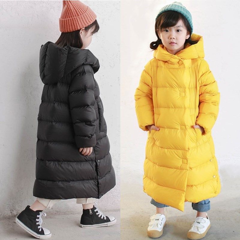 2024新款儿童羽绒服中长款加厚男女童长款过膝超轻韩版洋气白鸭绒,童装/婴儿装/亲子装,羽绒服,淘宝优惠券,粉丝福利购,淘宝优惠卷