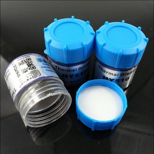 华能智研HY510电脑CPU 显卡散热硅脂硅胶导热膏灰色含银1瓶