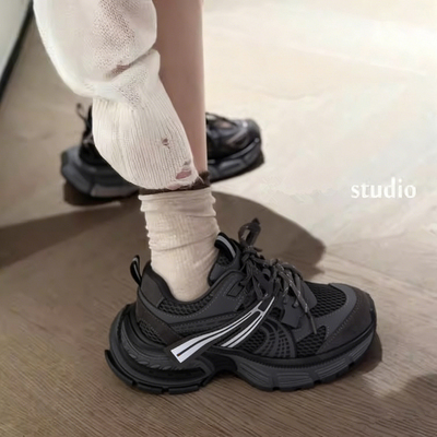 巴黎新刊~增高5cm老爹鞋女运动鞋