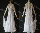 国标摩登舞蹈裙 摩登舞裙 新款 摩登比赛裙 舞随心动