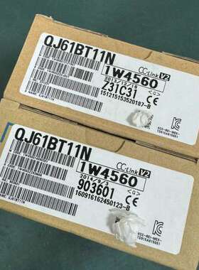 全新原装正品三菱CClink主站模块QJ61BT11N，全新