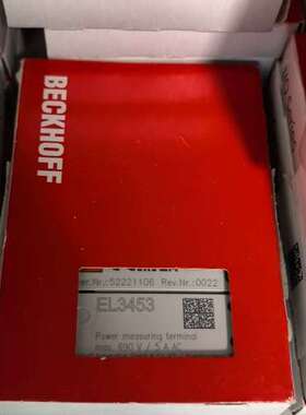 倍福EL3453功率测量端子，全新正品未拆封！最大电压690