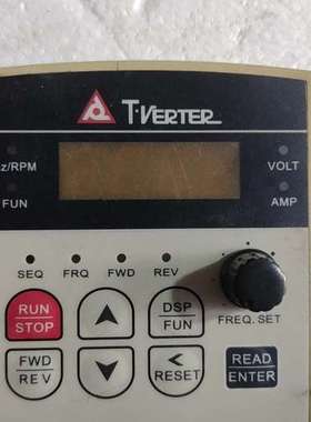 T-Verter变频器面板。拆机功能包好。成色看看图。适合台