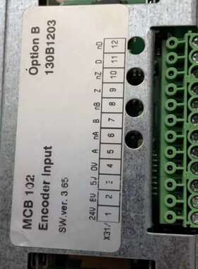 丹佛斯BR卡 ncoder Input MCB 102编码器