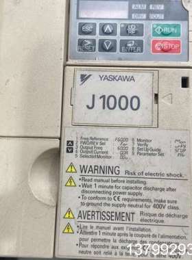 安川变频器J1000系列，型号CIMR-JTBA0006BA