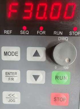 华皓科成变频器面板。HHCK-CS600。二手拆机功能包好成