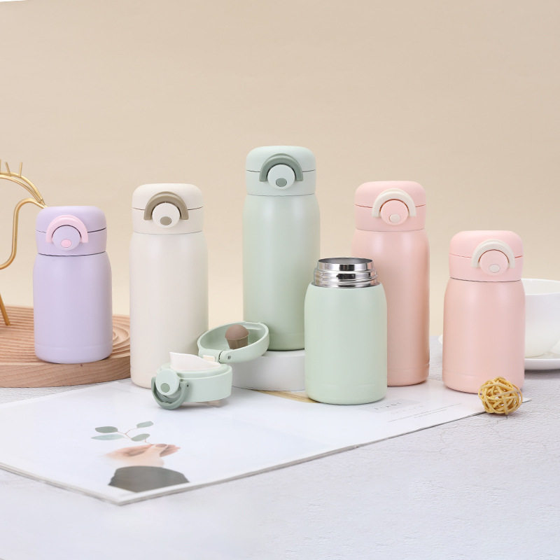 简约真空迷你弹跳杯男女高颜值便携式口袋杯304不锈钢儿童保温杯,餐饮具,保冷/保温杯,淘宝优惠券,粉丝福利购,淘宝优惠卷