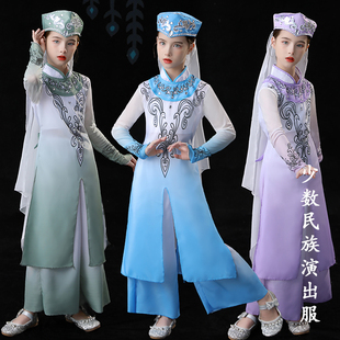 儿童回族舞花儿漫漫服装花儿与少年维族尔族舞蹈小小古丽民族表演