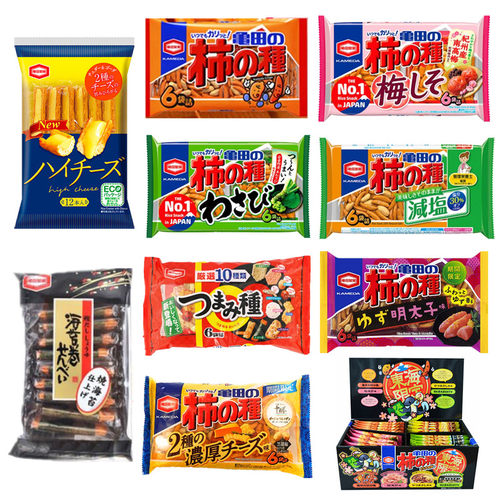 龟田制果进口米果现货日本