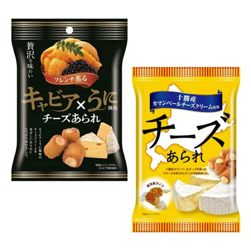 现货日本进口KIRARA十胜鱼子酱海胆芝士夹心卷曲奇饼干米果52g
