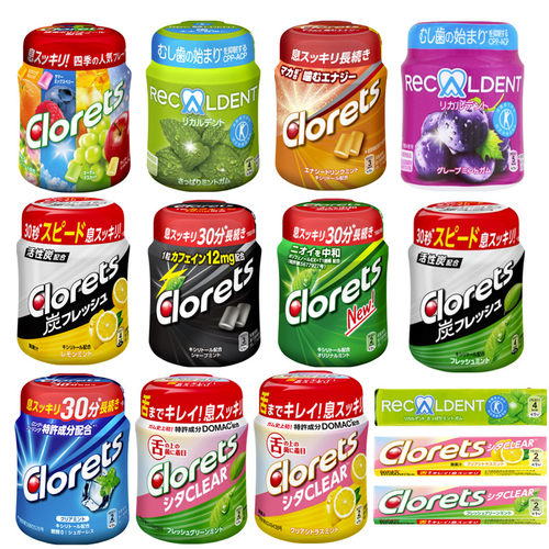 Clorets薄荷清新口气咀嚼口香糖