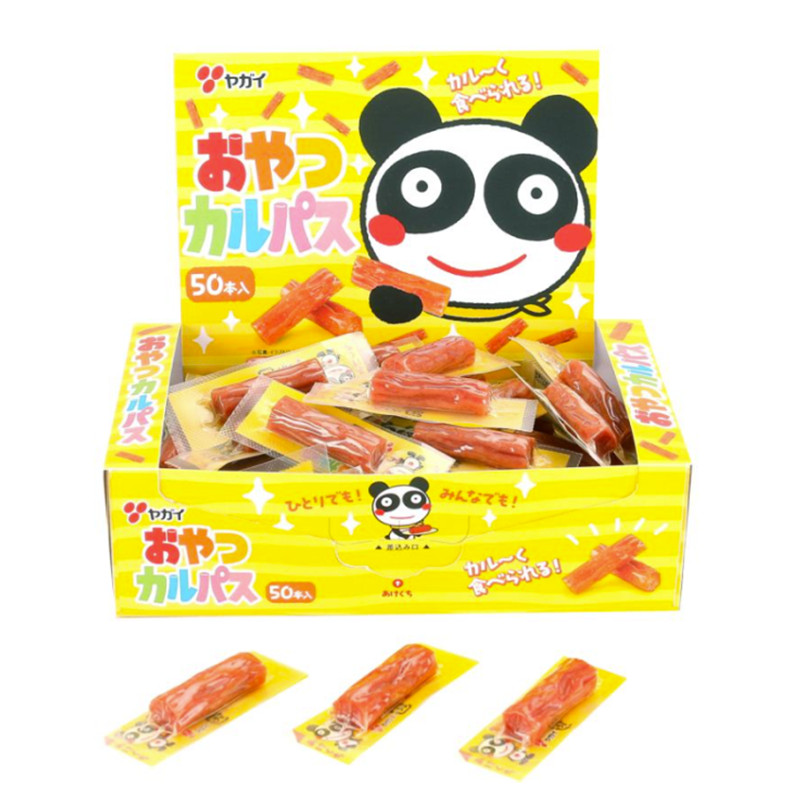 现货日本进口 扇屋 鸡肉猪肉小香肠宝宝磨牙小肉条小肉肠 50条