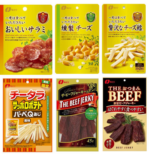 日本なとりNatori那多利烟熏芝士肠鳕鱼条腊肠即食海鲜本土罗森购