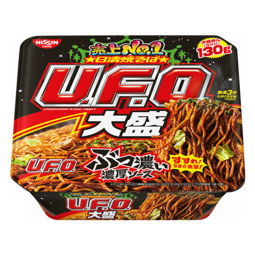 日清UFO大盛猪肉浓汁炒面