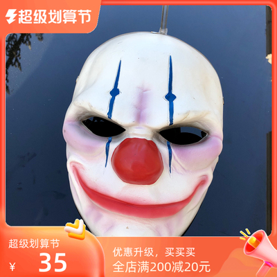 钢铁侠蝙蝠侠小丑星战白兵收获日 V字仇杀队天狗树脂影视主题面具