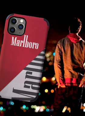 香烟万宝路手机壳se17plus苹果12XSMAX13XR14适用iphone11PRO15Ultra华为安卓可定制