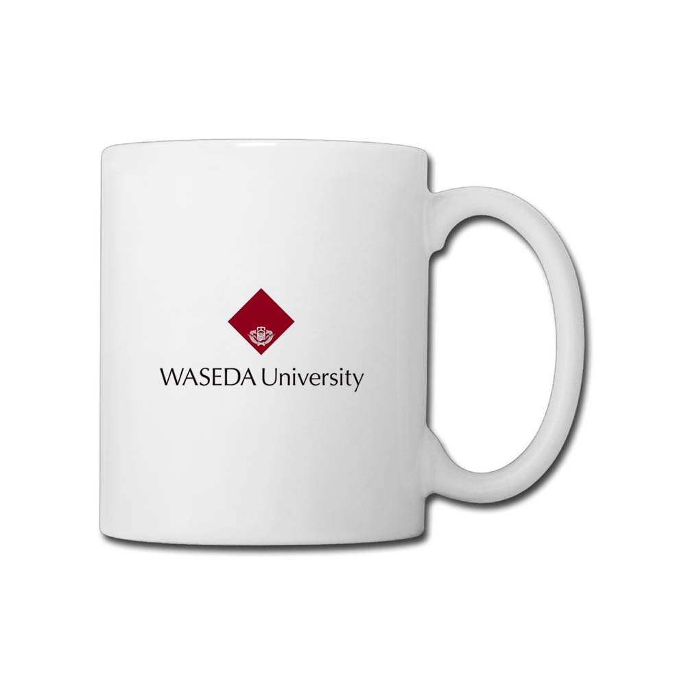 Waseda早稻田大学马克杯 陶瓷咖啡杯纪念品礼品杯 茶水杯子定制