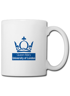 QMUL伦敦玛丽女王大学马克杯 陶瓷咖啡杯 纪念品 水杯 礼品杯定制