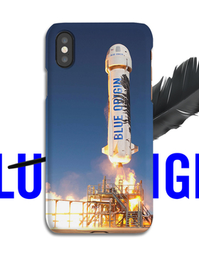 蓝色起源手机壳se17plus苹果12XSMAX13XR14适用iphone11PRO15Ultra华为安卓可定制