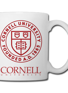 Cornell University康奈尔大学 马克杯 陶瓷 咖啡杯茶杯 礼品杯子