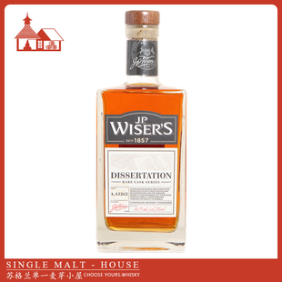 加拿大 怀瑟珍藏威士忌 JP Wiser's Dissertation Ltd Release