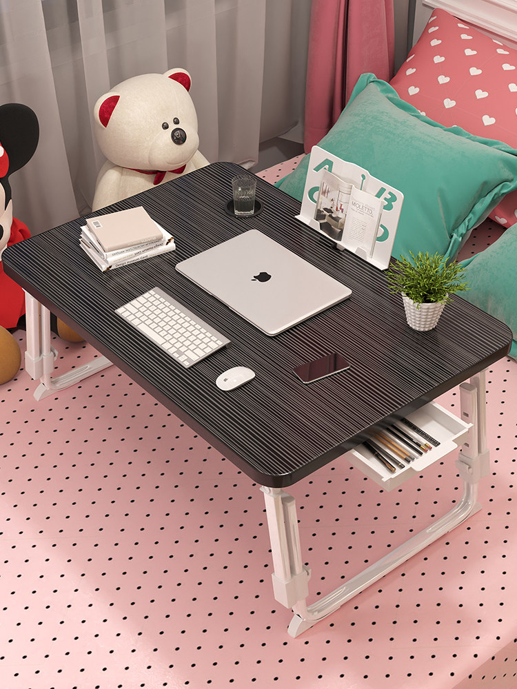 可升降床上小桌学习书桌卧室坐地学生宿舍小桌子飘窗可折叠懒人i.