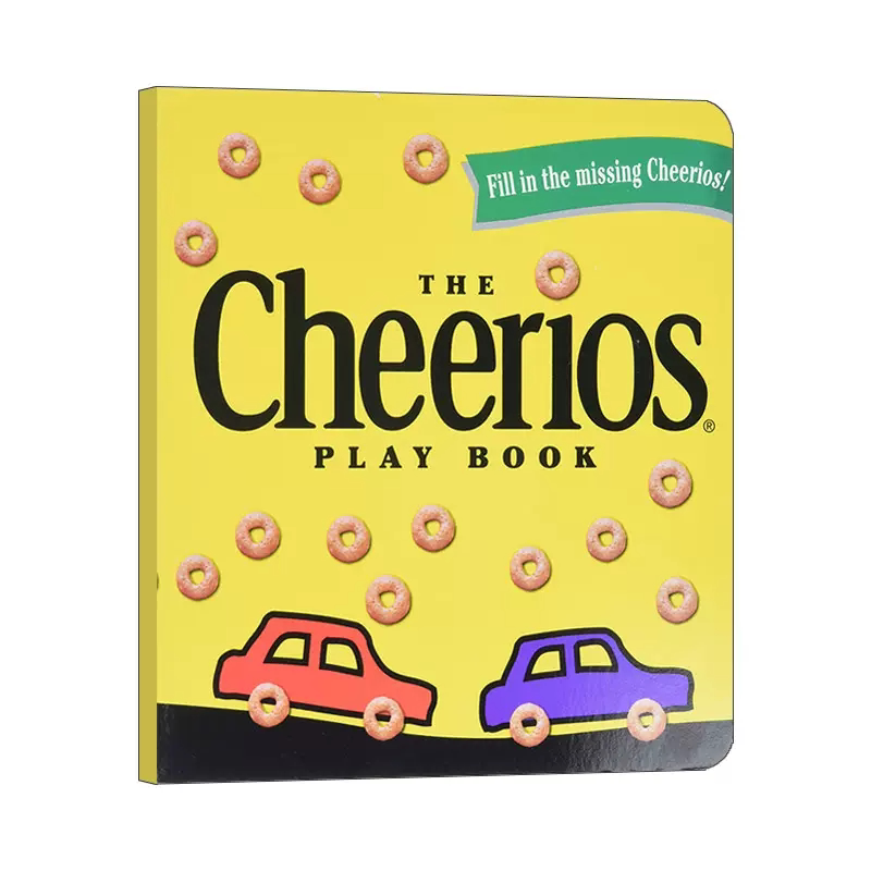 现货 英文原版 麦圈圈游戏书 The Cheerios Play Book 儿童绘本0-6岁 进口英语书籍