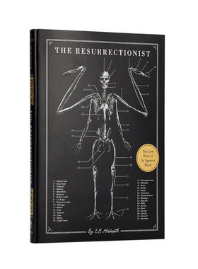 现货英文原版The Resurrectionist原版进口盗尸者绝迹动物古抄本 生物解剖图册神话中野兽艺用解剖骨骼解剖绘图神话怪物书籍畅销书